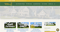 Desktop Screenshot of myrtlebeachgolfdirectors.com